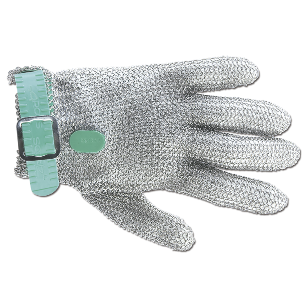 GUANTE MALLA VERDE 1-XS CAJA -