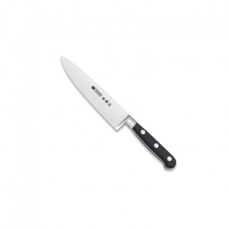 Cuchillo cocinero forjado 15cm mango pom negro - Serie Versalles
