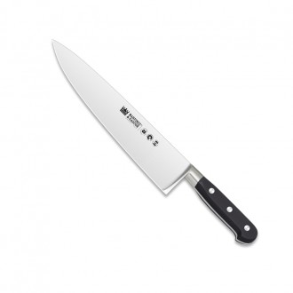Cuchillo cocinero forjado 25cm mango pom negro - Serie Versalles