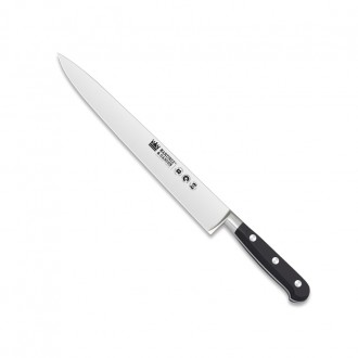Cuchillo tranchelard forjado 25cm mango pom negro - Serie Versalles