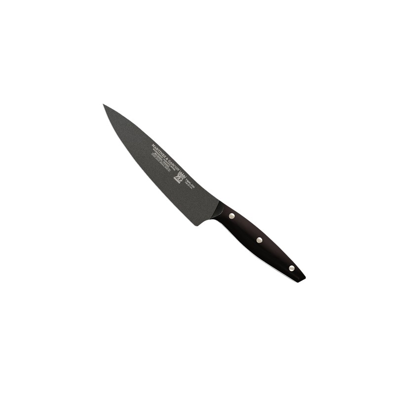 Cuchillo cocinero 16cm mango pom negro - Serie Monaco Teflon