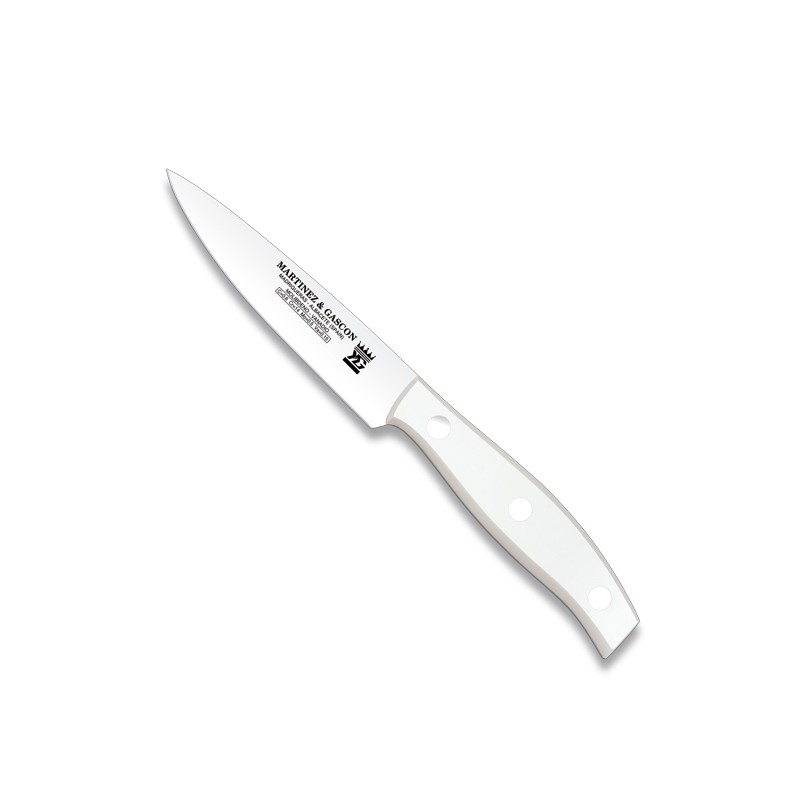 Puntilla 10cm mango pom blanco - Serie Escorial