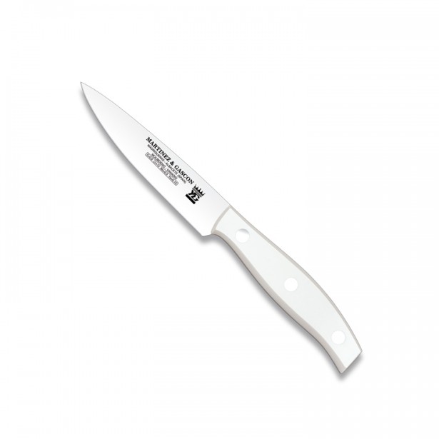 Puntilla 10cm mango pom blanco - Serie Escorial