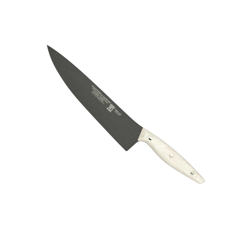 Cuchillo cocinero teflon 25cm mango m.nacar - Serie Monaco