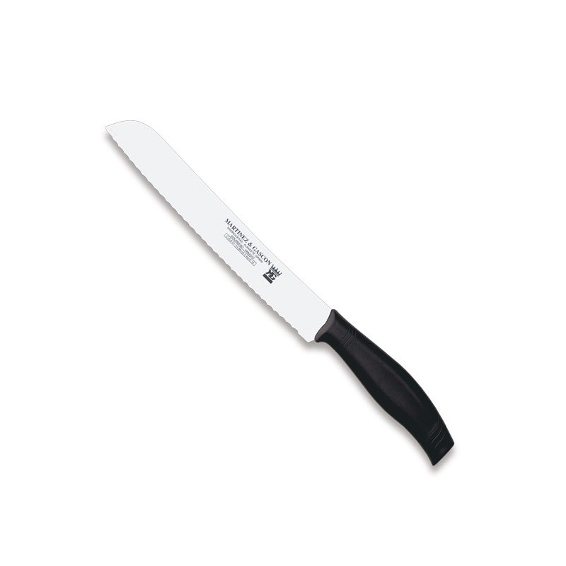 Cuchillo panero 21,5cm mango pp negro - Serie Alhambra