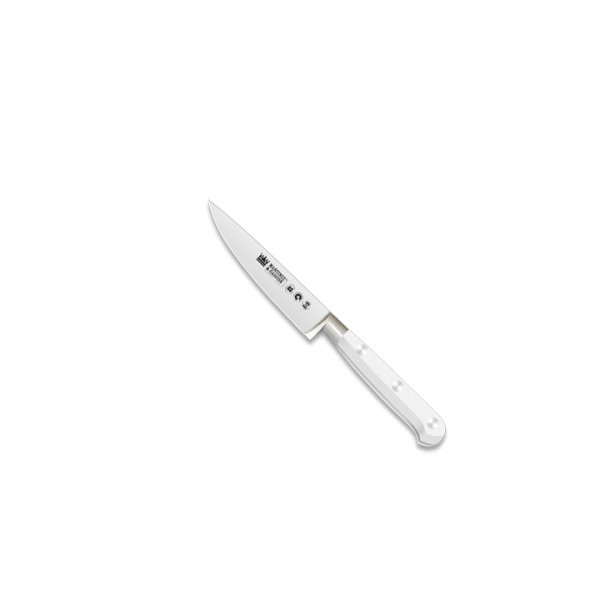 Puntilla forjada 10cm mango pom blanco - Serie Versalles