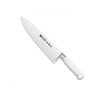 Cuchillo cocinero forjado 22,5cm mango pom blanco - Serie Versalles