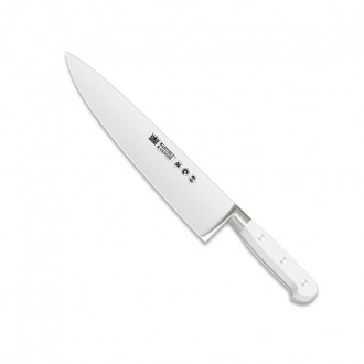 Cuchillo cocinero forjado 25cm mango pom blanco - Serie Versalles