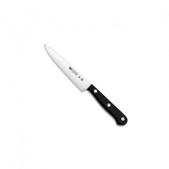 Cuchillo cocinero 12,5cm mango pom negro - Serie Roma