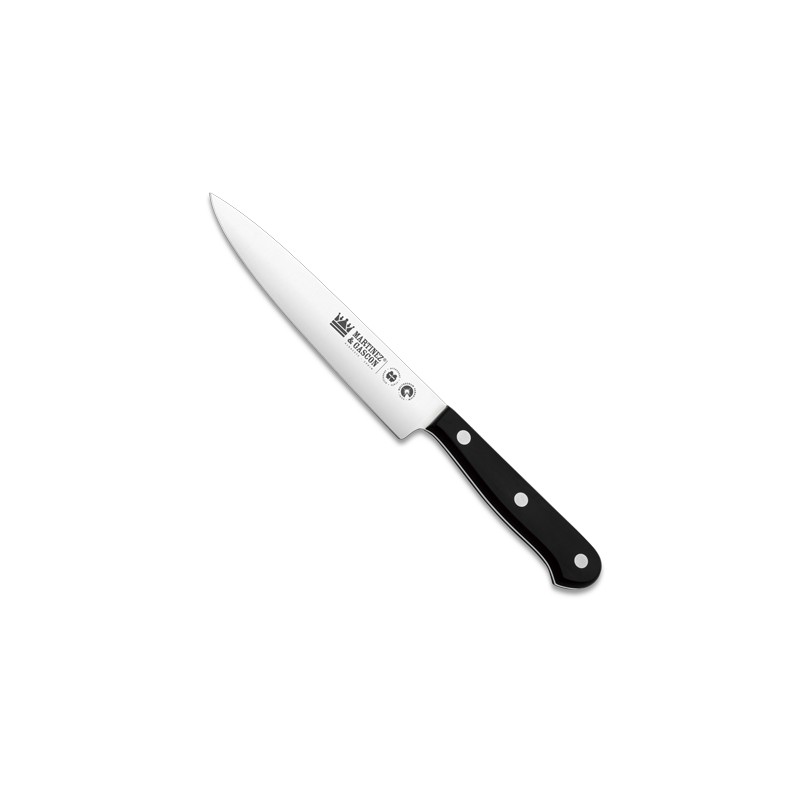 Cuchillo cocinero 15cm mango pom negro - Serie Roma