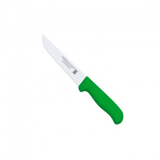Cuchillo carnicero 15,5cm mango pp fibra verde - Serie Atenas