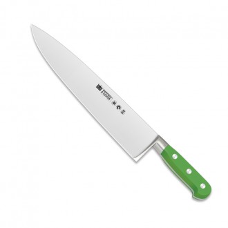 Cuchillo cocinero forjado 30cm mango pom verde - Serie Versalles