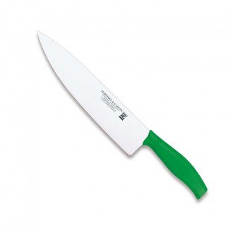Cuchillo cocinero 25,5cm mango pp verde - Serie Alhambra
