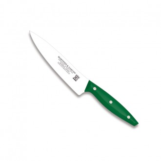 Cuchillo cocinero 16cm mango pom verde - Serie Monaco