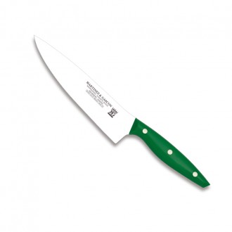 Cuchillo cocinero 20cm mango pom verde - Serie Monaco