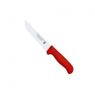 Cuchillo carnicero 15cm mango pp fibra rojo - Serie Atenas