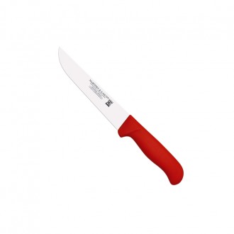 Cuchillo carnicero 20cm mango pp fibra rojo - Serie Atenas
