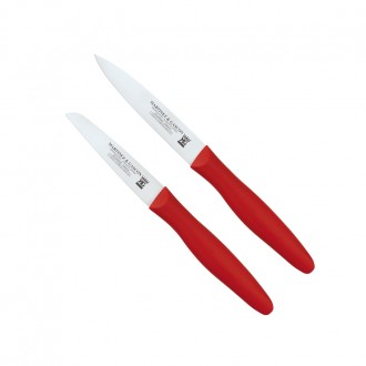 Conjunto mondadores 7,5cm y 9cm mango pp rojo - Serie Tools Pro