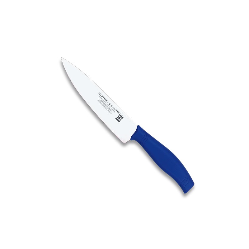 Cuchillo cocinero 20cm mango pp azul - Serie Alhambra