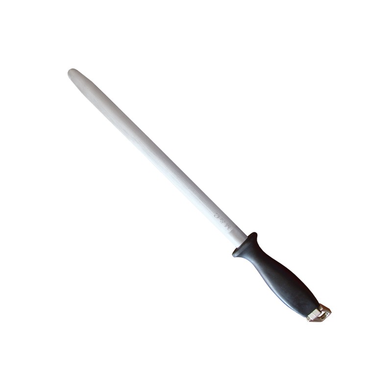Chaira alemana ovalada 30CM mango pp negro- Serie Knives Tools