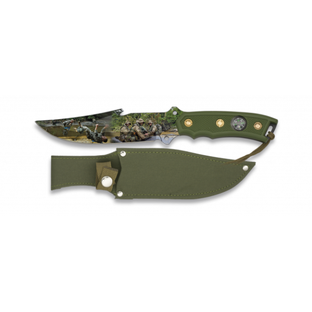cuchillo Albainox 3D militar. hoja:16