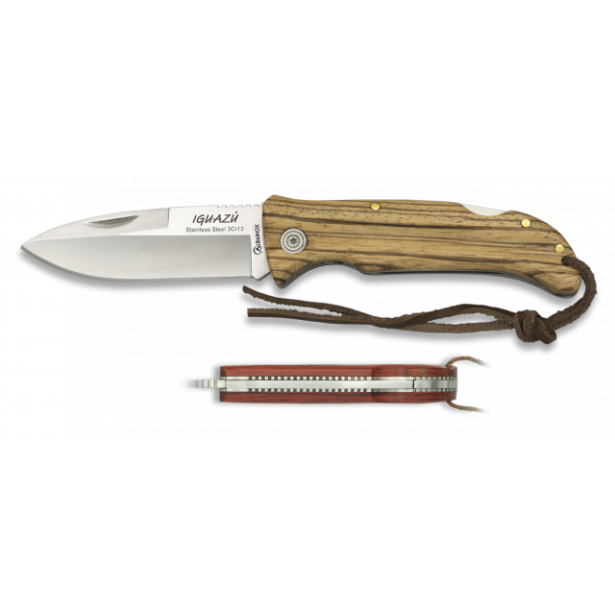 navaja ALBAINOX IGUAZU zebra. 9 cm