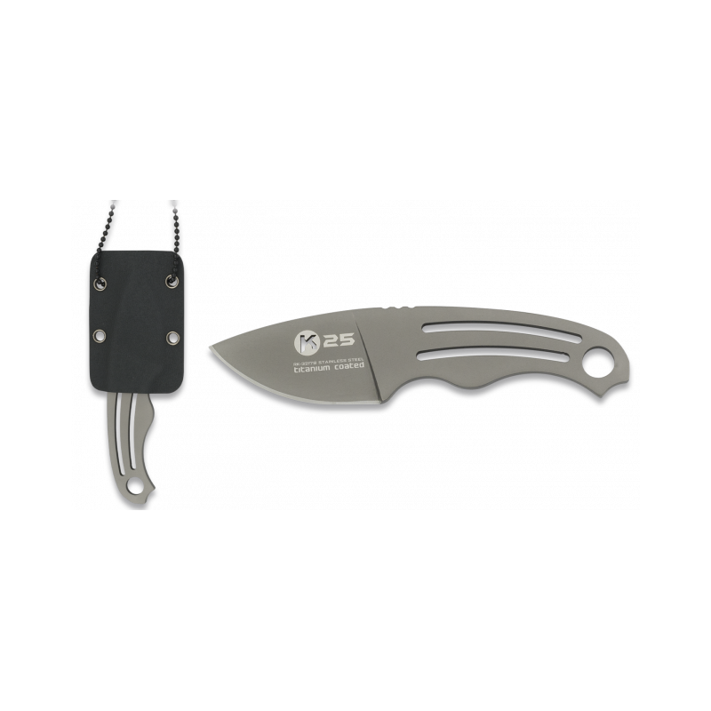 cuchillo K25 titanium coated. hoja: 12