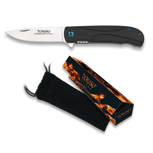 navaja Tokisu G10 / CNC. hoja: 7 cm