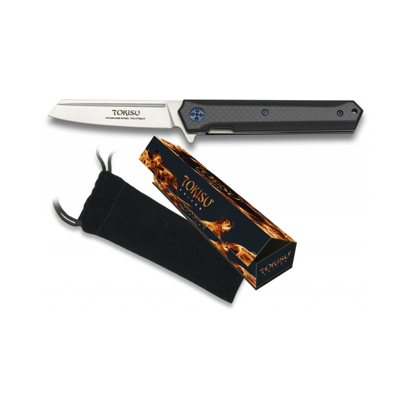 Navaja G10 TOKISU. Hoja: 9 cm.