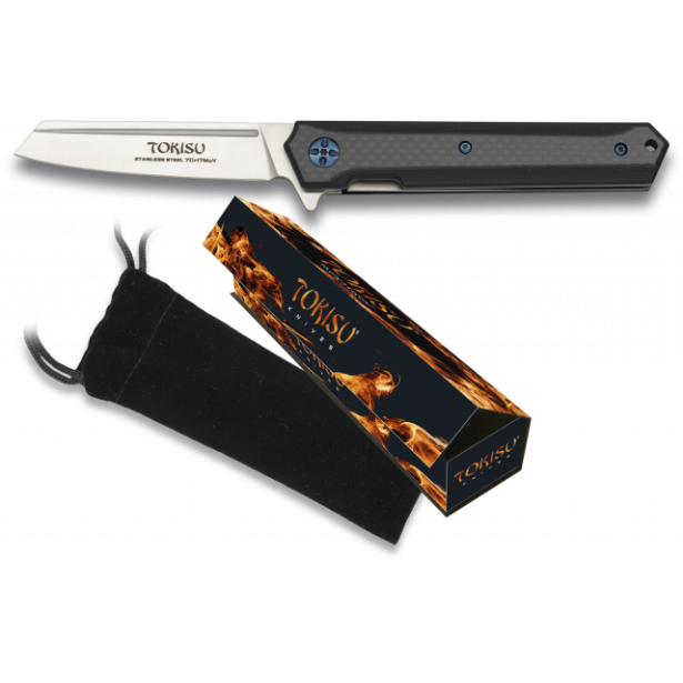 Navaja G10 TOKISU. Hoja: 9 cm.