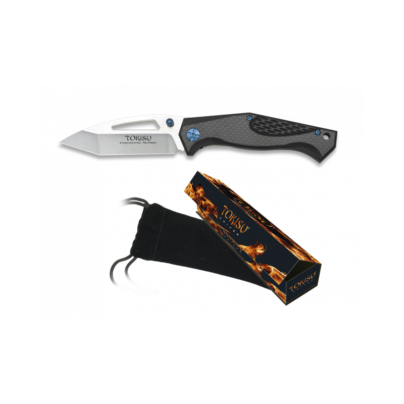 navaja TOKISU carbono 9 cm