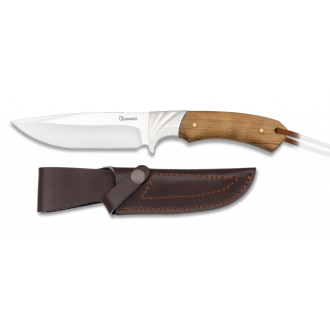 cuchillo caza albainox olivo. hoja 11.8
