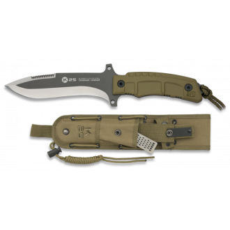 cuchillo K25 Coyote titanio. h:15
