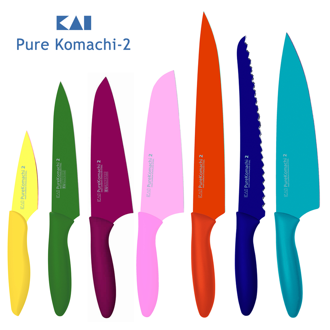 Cuchillos de colores para tu cocina
